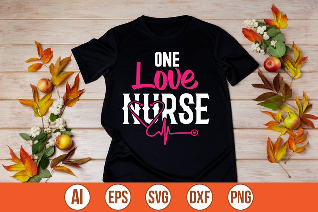 one love nurse t-shirt design SVG shah alam 