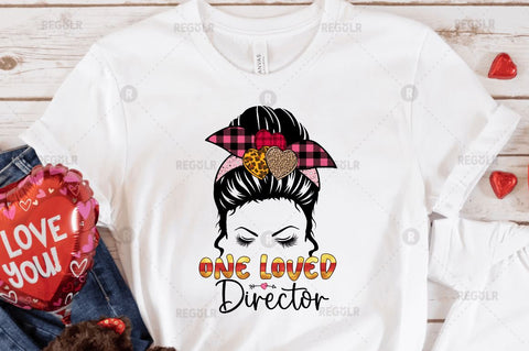 One loved director Sublimation Design Sublimation Regulrcrative 