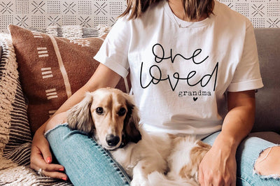 One Loved Grandma SVG - grandma life, grandma svg, SVG Simply Cutz 