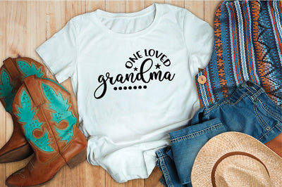 One Loved Grandma svg SVG orpitasn 