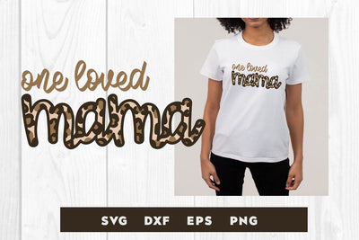 One loved mama leopard svg, mothers day SVG dadan_pm 