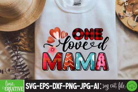 One Loved Mama Sublimation PNG Sublimation Insomnia Std 
