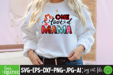 One Loved Mama Sublimation PNG Sublimation Insomnia Std 