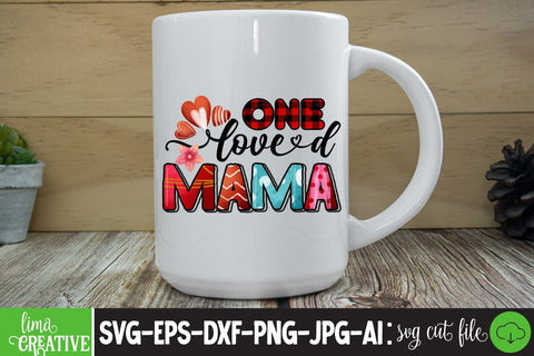 One Loved Mama Sublimation PNG Sublimation Insomnia Std 