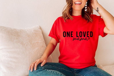 One Loved Mama SVG - Mom Quote svg, Mama svg SVG Simply Cutz 