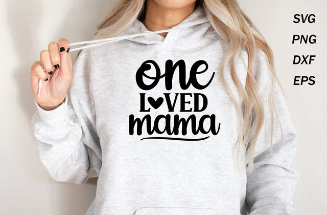 One loved mama svg, mom svg, mom svg design, mom svg cut file SVG MD mominul islam 