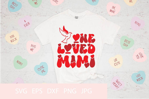 One Loved Mimi PNG SVG Free For Commercial Use SVG Sintegra 