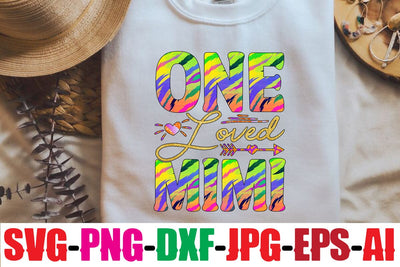 One Loved Mimi Sublimation Sublimation MStudio 