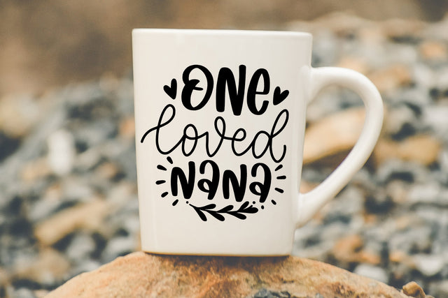 One Loved Nana SVG SVG dapiyupi store 
