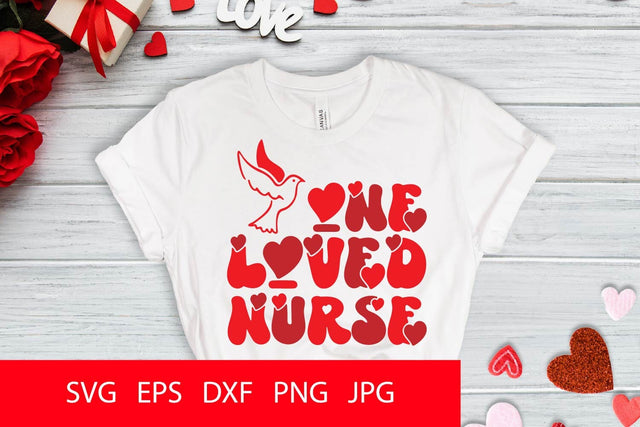 One Loved Nurse PNG SVG Free For Commercial Use SVG Sintegra 