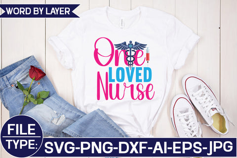 One Loved Nurse SVG Cut File SVG Studio Innate 