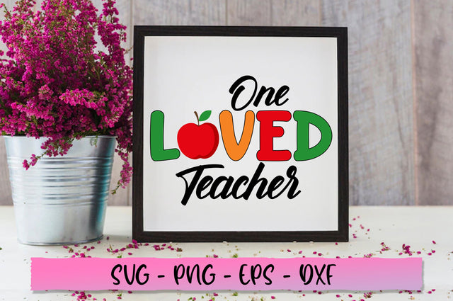 One loved teacher SVG SVG Shetara Begum 