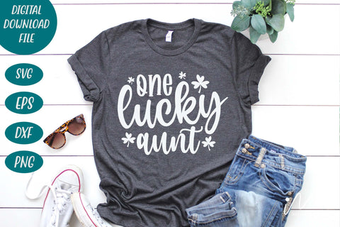 One Lucky aunt svg SVG Isabella Machell 