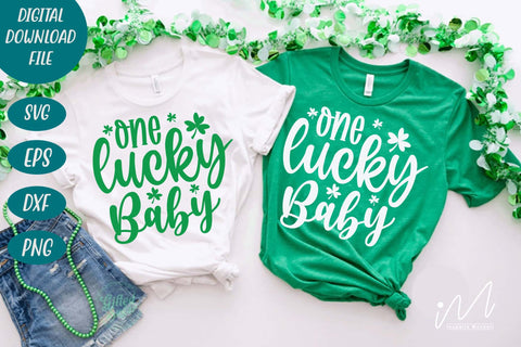 One Lucky baby svg SVG Isabella Machell 