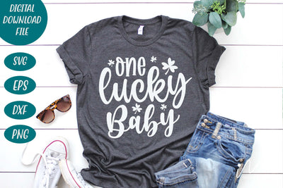 One Lucky baby svg SVG Isabella Machell 