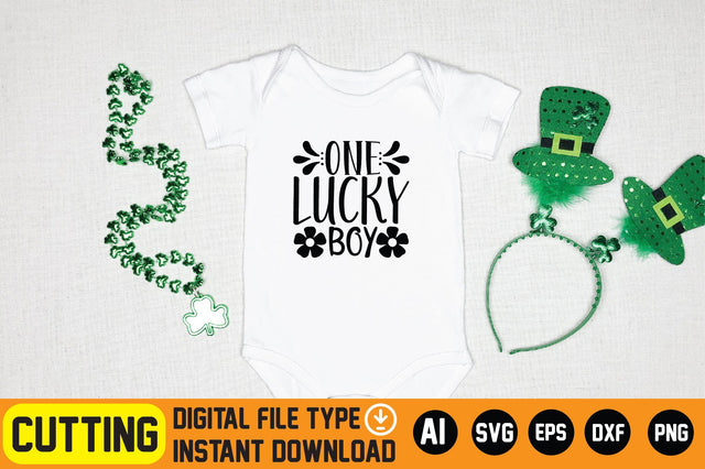 One Lucky Boy SVG CraftlabSvg29 