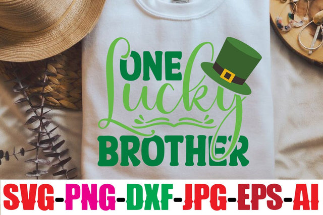 One Lucky Brother SVG MStudio 