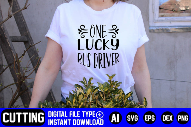 One Lucky Bus Driver SVG CraftlabSvg29 