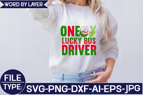 One Lucky Bus Driver SVG Cut File SVG Studio Innate 