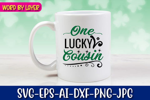 One Lucky Cousin Svg SVG Blessedprint 