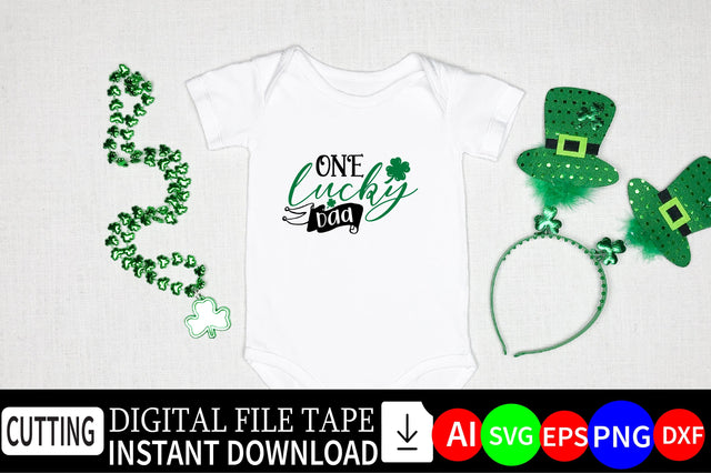 One Lucky Dad SVG CraftlabSvg29 