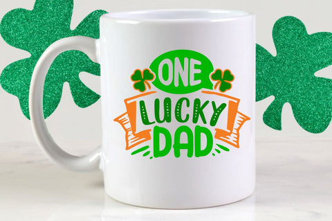 one lucky dad SVG Designangry 