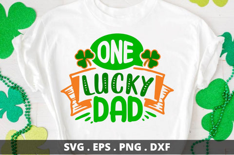 one lucky dad SVG Designangry 