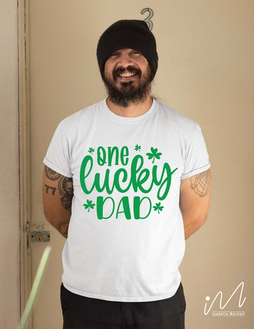 One Lucky dad svg SVG Isabella Machell 