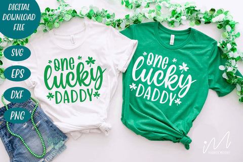 One Lucky daddy svg SVG Isabella Machell 