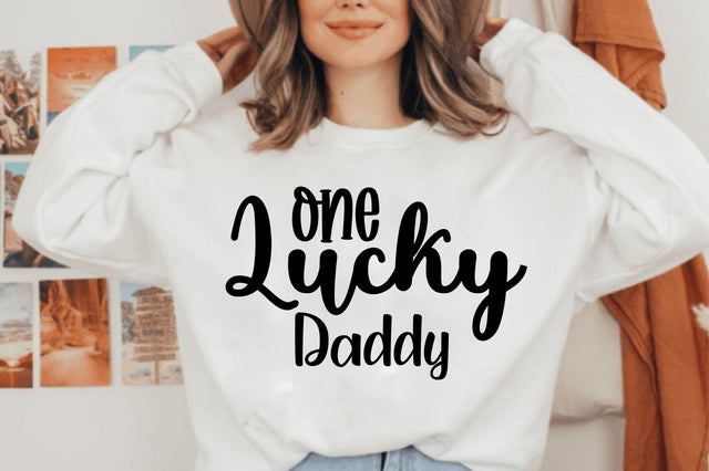 One Lucky Daddy svg SVG orpitasn 