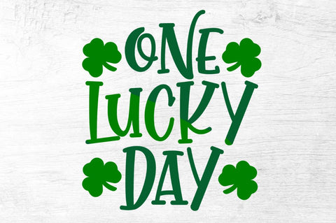 One lucky day SVG Designangry 