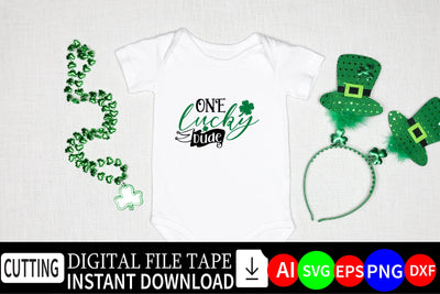 one Lucky Dude SVG CraftlabSvg29 
