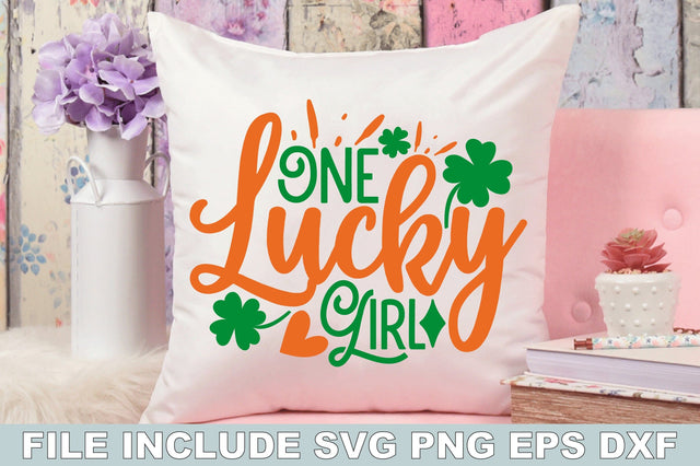 One Lucky Girl SVG Ariyan 