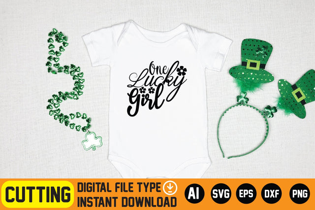 One Lucky Girl SVG CraftlabSvg29 