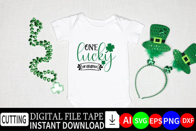 one lucky grandma SVG CraftlabSvg29 