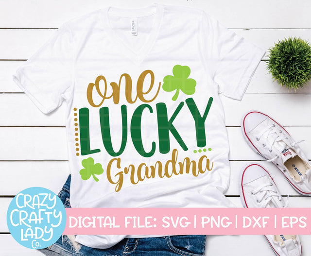 One Lucky Grandma SVG Crazy Crafty Lady Co. 