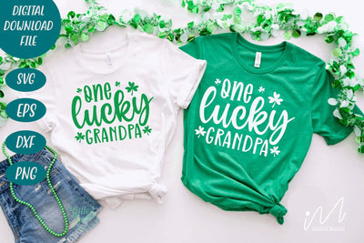 One Lucky grandpa svg SVG Isabella Machell 