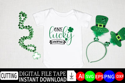 one lucky mama SVG CraftlabSvg29 