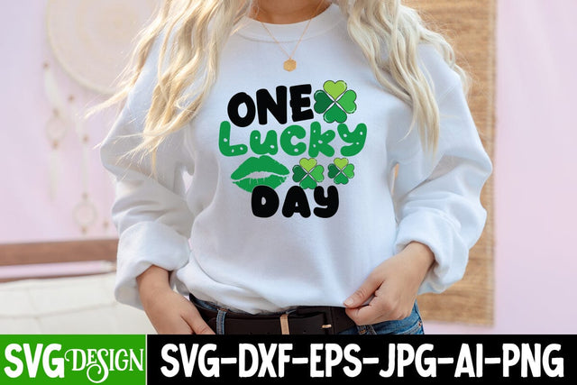 One Lucky Mama SVG Cut File SVG BlackCatsMedia 