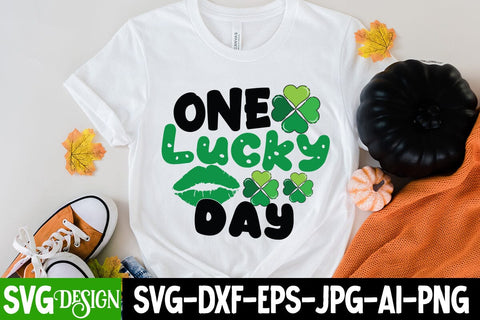 One Lucky Mama SVG Cut File SVG BlackCatsMedia 