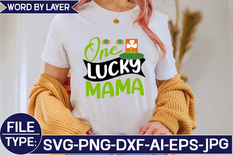 One Lucky Mama SVG Cut File SVG Studio Innate 
