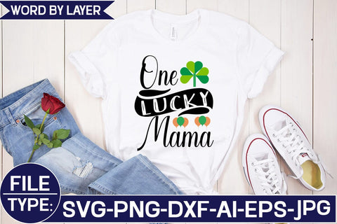 One Lucky Mama SVG Cut File SVG Studio Innate 