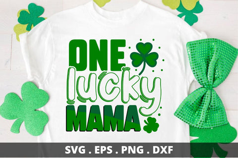 One lucky mama SVG Designangry 