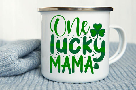 One lucky mama SVG Designangry 