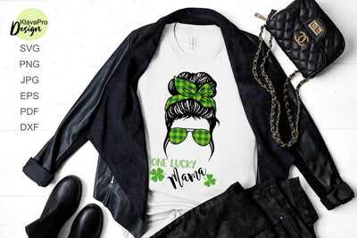 One Lucky Mama SVG | St. Patrick's Day SVG SVG Klava P 