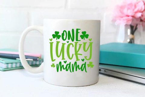 One lucky mama svg SVG FiveStarCrafting 