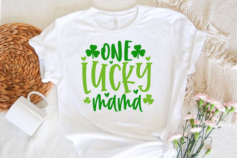 One lucky mama svg SVG FiveStarCrafting 