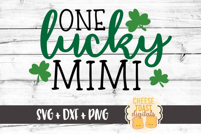 One Lucky Mimi SVG Cheese Toast Digitals 