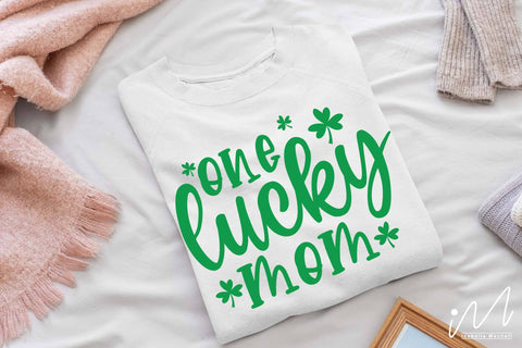 One Lucky mom svg SVG Isabella Machell 