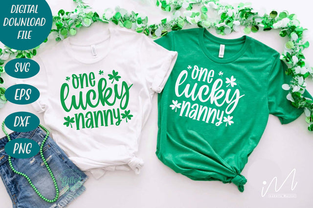 One Lucky nanny svg SVG Isabella Machell 